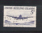 Sellos de Oceania - Islas Cook -  avión RESERVADO