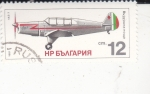 Stamps Bulgaria -  Avión deportivo LAS-7