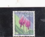 Sellos de Asia - Japn -  flores-