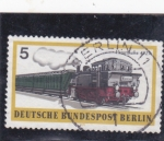 Sellos de Europa - Alemania -  tren