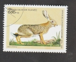 Stamps Guinea -  Lepus crawshayi