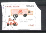 Sellos de Europa - Portugal -  correo escolar RESERVADO