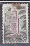 Stamps France -  mezquita de Tlemcen 