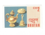 Stamps Bhutan -  Orfebreria