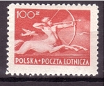 Stamps Poland -  Correo aéreo