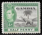 Stamps : Africa : Gambia :  Gambia-cambio