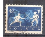 Stamps Poland -  esgrima RESERVADO