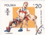 Stamps : Europe : Poland :  olimpiada de Seul´88