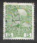 Stamps Austria -  113 - Franz Josef