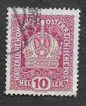 Stamps : Europe : Austria :  148 - Corona Austriaca