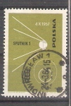Sellos de Europa - Polonia -  sputnik 1