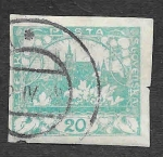 Stamps Czechoslovakia -  4 - Hradcany de Praga
