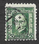 Stamps Czechoslovakia -  116 - Tomáš Garrigue Masaryk
