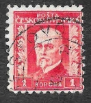 Stamps Czechoslovakia -  131 - Tomáš Garrigue Masaryk