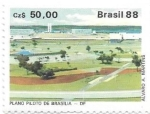 Sellos del Mundo : America : Brasil : plano piloto de Brasilia