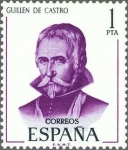 Sellos de Europa - Espa�a -  1991 - Literatos españoles - Gillén de Castro (1569-1631)