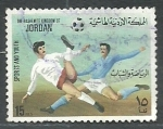 Sellos del Mundo : Asia : Jordania : Futbol