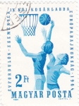 Sellos del Mundo : Europa : Hungra : bascket femenino 