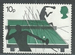 Stamps United Kingdom -  Ping Pong