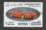 Stamps Afghanistan -  Ferrari modelo Maranello