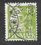 Stamps Denmark -  197 - Barco
