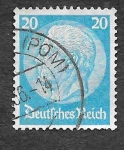 Stamps Germany -  408 - Paul von Hindenburg