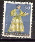Stamps : Europe : Yugoslavia :  traje tipico RESERVADO