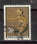 Stamps Yugoslavia -  estatua RESERVADO