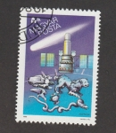 Sellos de Europa - Hungra -  Satélite Astron