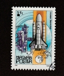 Stamps Hungary -  Nave espacial Columbia