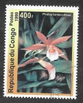 Sellos de Africa - Rep�blica del Congo -  Mi1667 - Orquídeas