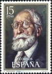 Stamps Spain -  2030 - Centenario de celebridades - Ramón Menéndez Pidal (1869-1968)