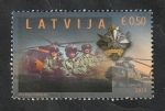 Stamps Europe - Latvia -  Ejértico del Aire