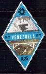 Stamps : America : Venezuela :  cent mint obras públicas RESERVADO
