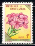 Stamps Burkina Faso -  orquídea RESERVADO