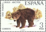 Stamps Spain -  2038 - Fauna hispánica - Oso pardo