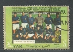 Stamps Yemen -  Futbol