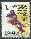 Stamps Poland -  Hokey patines