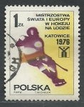 Stamps : Europe : Poland :  Hokey patines