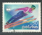 Stamps Poland -  Esqui