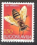 Stamps : Europe : Yugoslavia :  abeja RESERVADO
