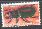 Sellos del Mundo : Africa : Guinea_Ecuatorial : escarabajo