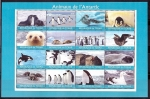 Stamps Chad -  Animales del Antártico