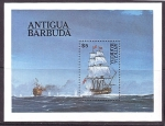 Stamps Antigua and Barbuda -  Man´o War
