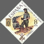 Stamps : Europe : Spain :  2046 - L aniversario de la Legión