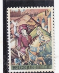 Stamps : Europe : Belgium :  jinete 