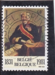 Stamps Belgium -  150 aniversario Parlamento y dinastía