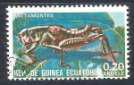 Sellos de Africa - Guinea Ecuatorial -  saltamontes