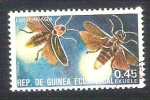 Stamps Equatorial Guinea -  luciérnagas RESERVADO