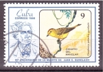 Sellos de America - Cuba -  XC aniv. muerte del ornitologo